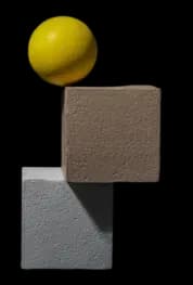 Animated objects showcasing company concepts